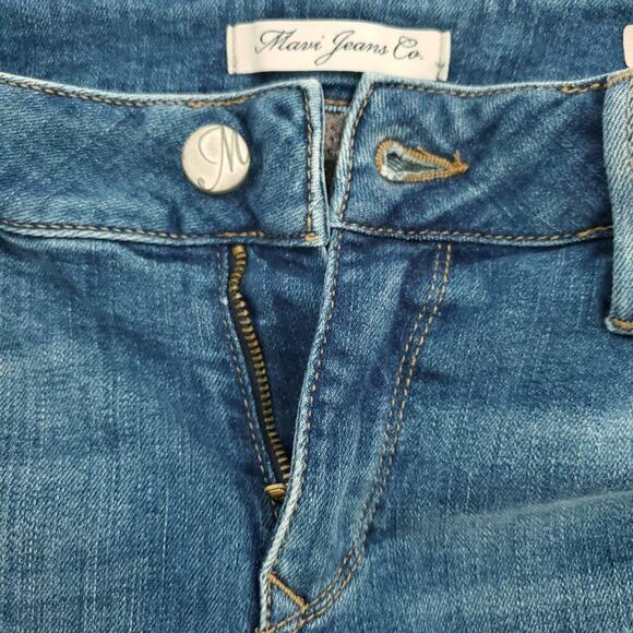 Mavi Jeans Angie Distressed Printed Skinny Jeans - Picture 7 of 9